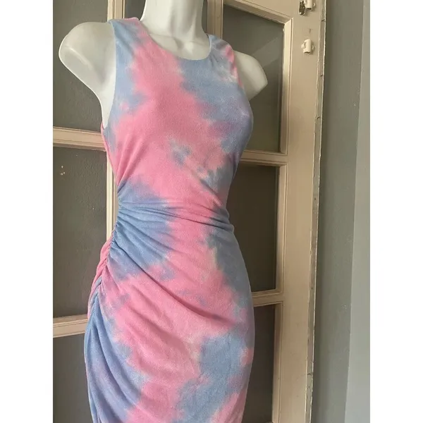 Lovers + Friends EVA Ruched DRESS - Image 8