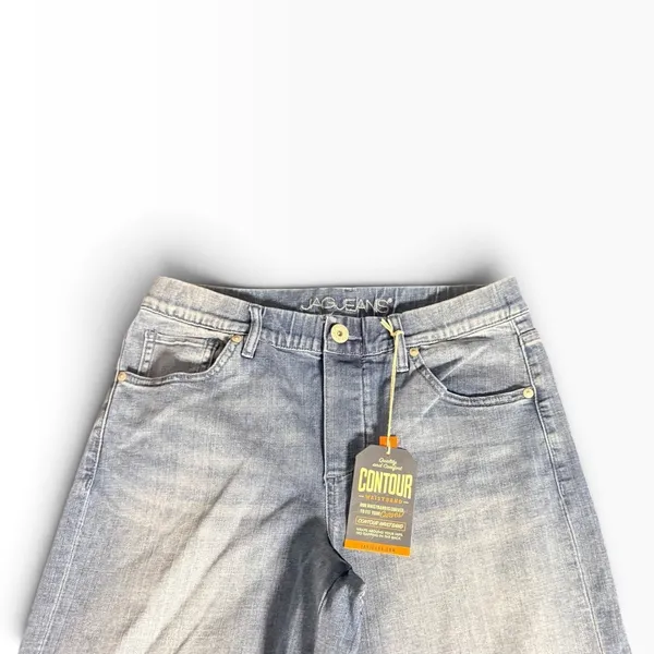 JAG Jeans Chloe High Rise Wide Leg Cropped Jeans Blue Size 6/28 new with Tags - Image 3