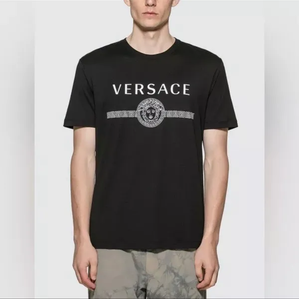 Versace‎ Taylor Fit Logo T Shirt- NWT - Image 2