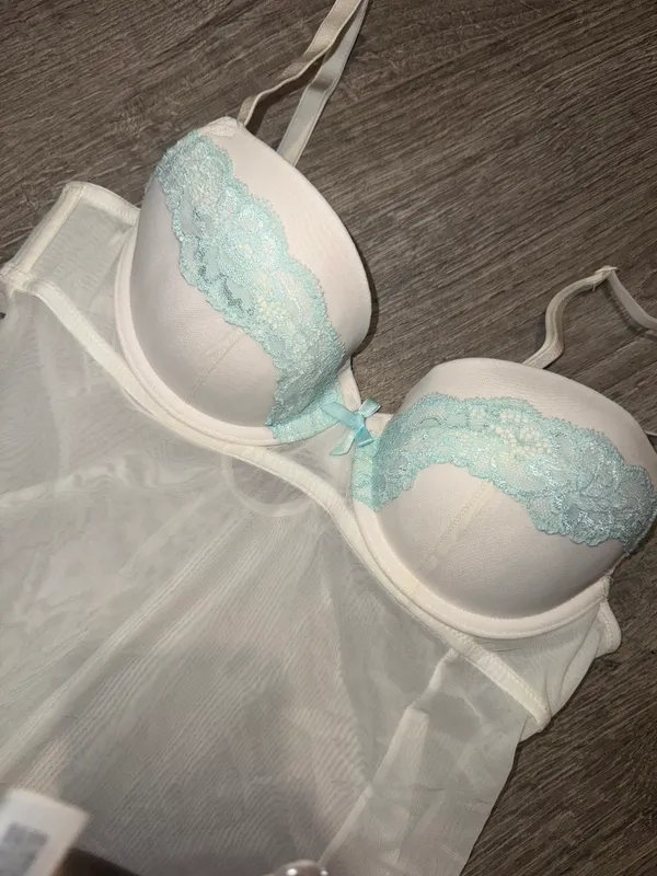 Target Gillian & O’Malley Sheer Babydoll Top S/P - Image 3