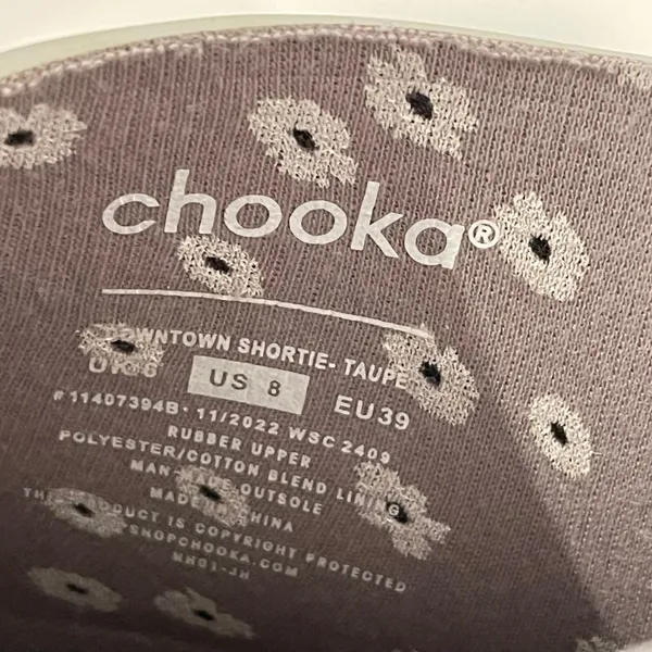 Chooka Downtown Shortie Rubber Buckle Ankle Rain Boots Women's US 8 EU‎ 39 Stone - Image 6