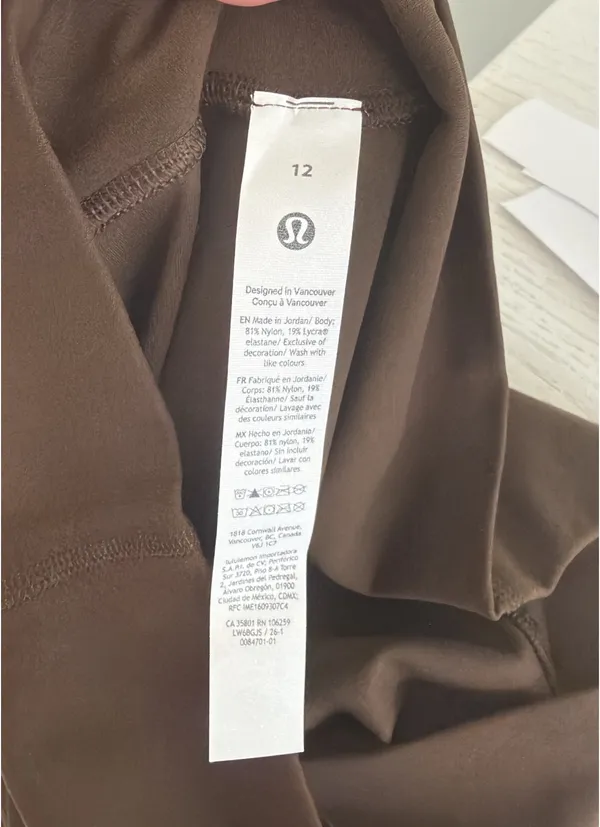 Lululemon Size 12 Align HR 23” Crop Leggings - Image 7