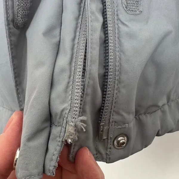 North‎ Face DryVent Women Lt Blue Waterproof Hooded Rain Jacket Small P Gorpcore - Image 9