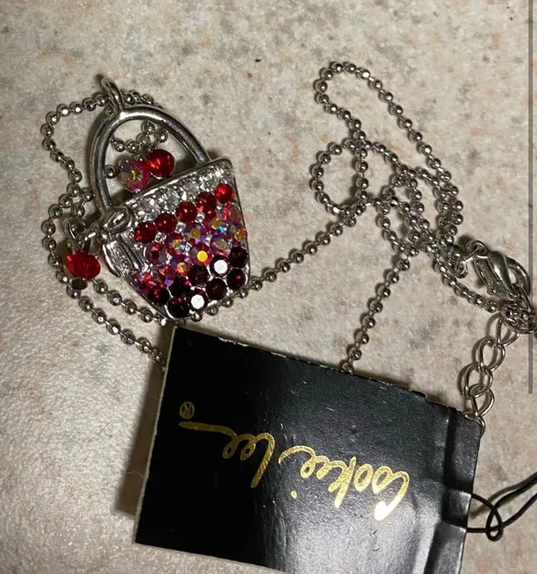 NWT  Crystal Pendant | Necklace - Image 2