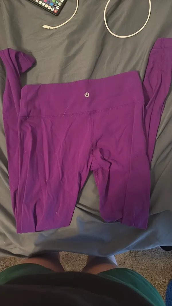Dark Purple Lululemon Leggings - Image 5