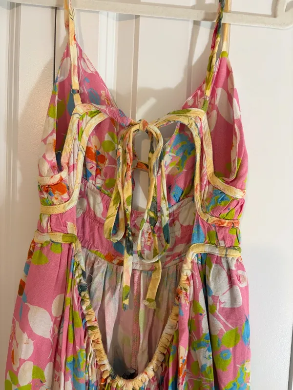 fab'rik floral maxi dres - Image 3
