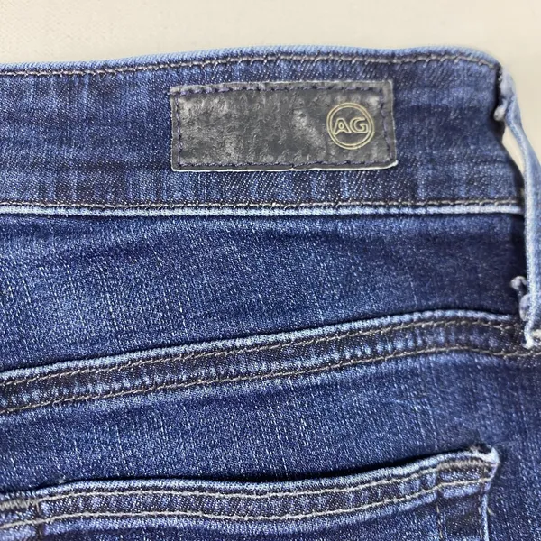 AG Adriano Goldschmied Farrah Skinny Jeans‎ Womens 25R Blue Wash Stretch Denim - Image 10