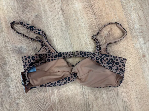 Shade & Shore Bikini Top Cheetah Print - Image 3