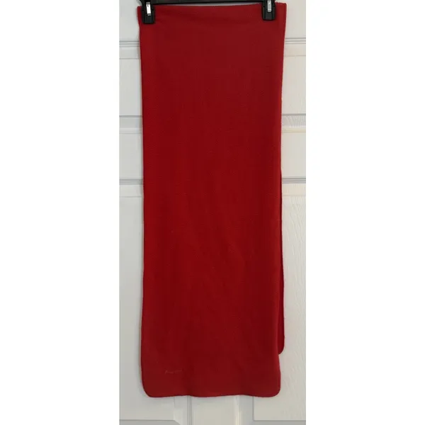 Patagonia Fleece Scarf 13x33” Red Camping Hiking Outdoors Warm Rectangle‎ Warm - Image 5