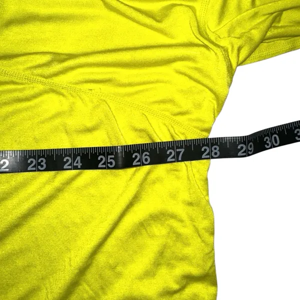 Free People Movement Runner Up Long Sleeve Neon Yellow Shirt XS in Margarita - Image 8