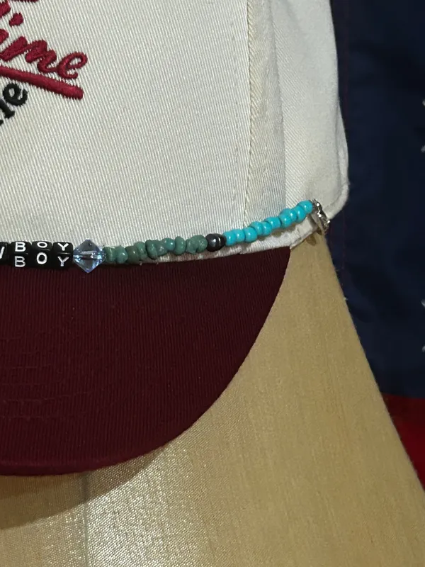 Beaded Hat chain Wanderlust and Rodeo dust handmade brand new - Image 4