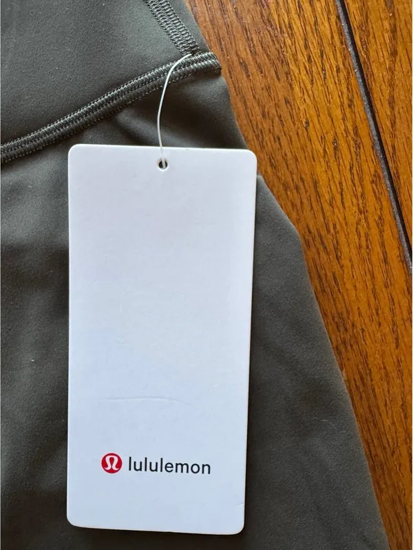 Lululemon Wunder Train High Rise 25” Dark Olive Size 4 NWT - Image 5