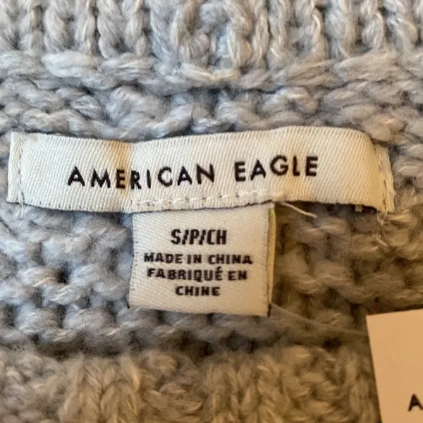 American Eagle Grey Sweater -NWT - Image 3