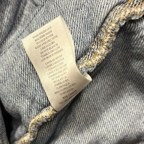 KanCan‎ Distressed Denim Vest Size Small - Image 8