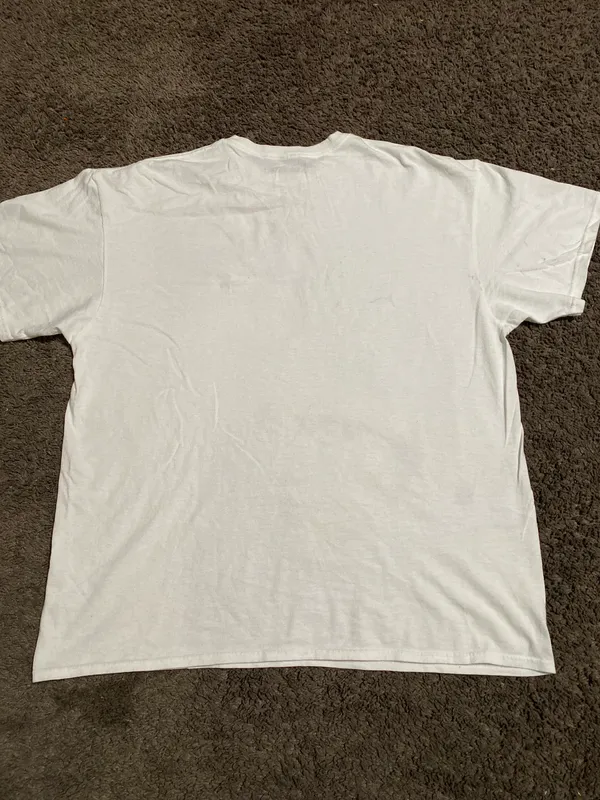 Billie Eilish White Tee Size Large - Image 2