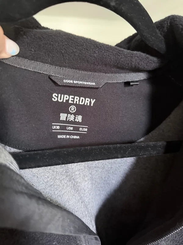 Superdry Cropped Hoodie - Image 2