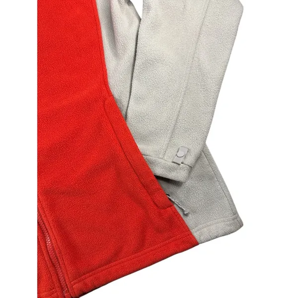 The North Face Khumbu Full Zip Jacket Red‎ Gray Women’s Large Outdoor Hiking - Image 4