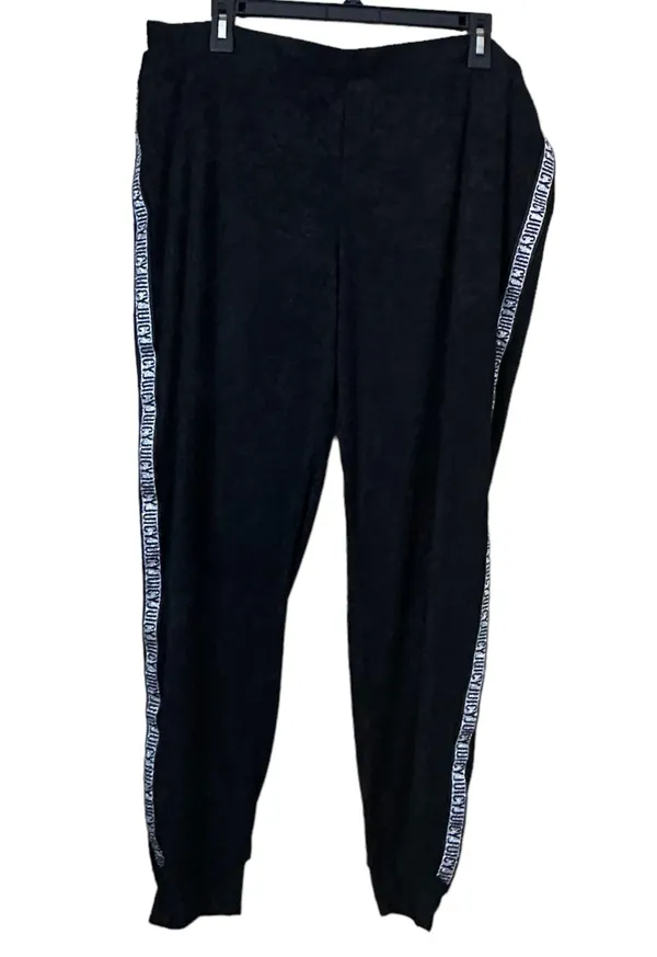 Juicy Couture Black Terry Pajama Set - Image 5