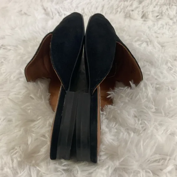 & Other Stories ,Women ,Black ,Suede Flat Loafers ,Mule ,Slippers.Size-7 - Image 7
