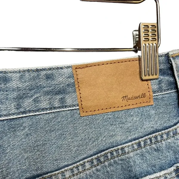 Madewell The Dadjean Destroyed‎ Edition Jeans Dustin Wash Size 27 - Image 13