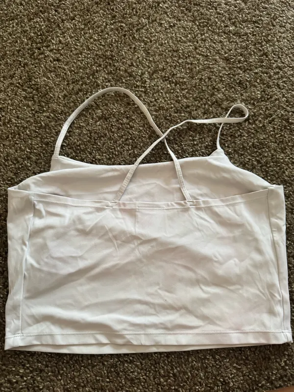 Gym shark white tank top - Image 2