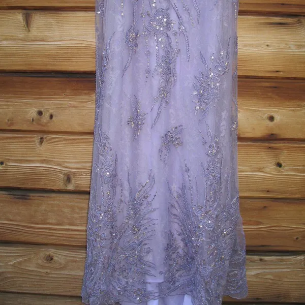 Mac Duggal $798 67493 Womens VINTAGE FLUTTER SLEEVE EVENING GOWN Dress - Image 13