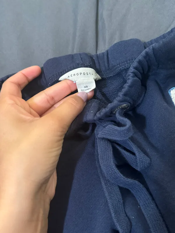 Aeropostale Navy Blue Sweatpants - Image 2