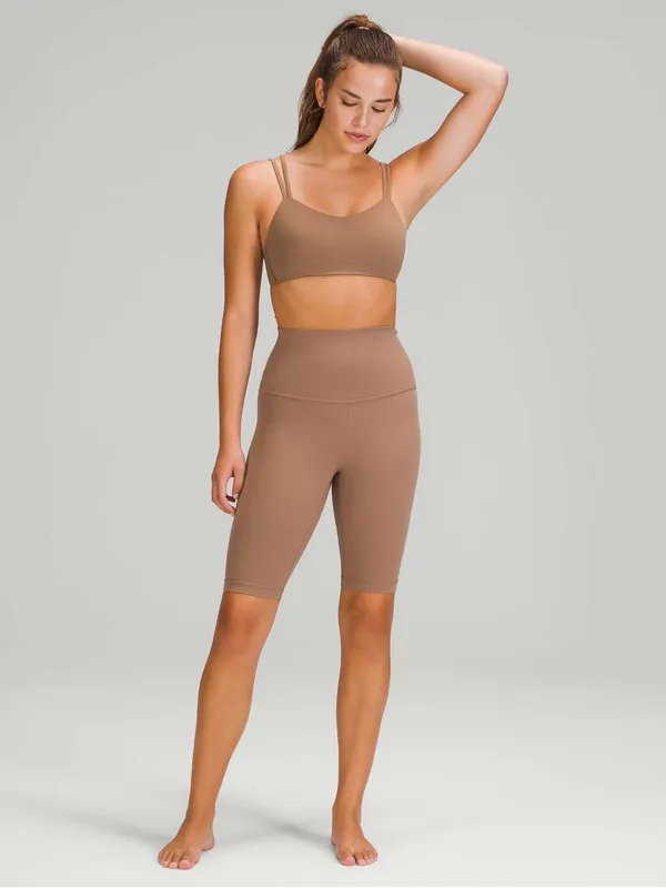 Lululemon‎ Align Super High Rise Short 10" Cacao Size 4 - Image 2