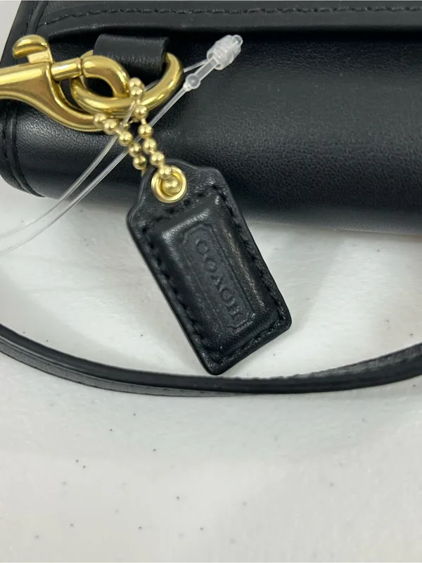 Coach Vintage Mini Black Turnlock Belt Bag NWT - Image 11