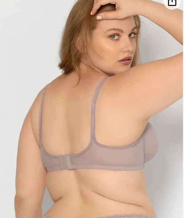 Smart & Sexy Women's Sheer Mesh Demi Underwire Bra - Image 5