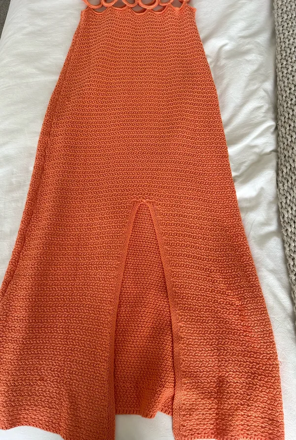 Orange maxi dress - Image 4