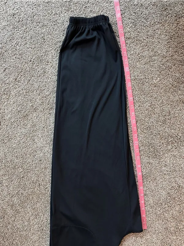 SAGE Collective Women’s Black Stretch Jogger Pants Drawstring Pockets M - Image 8