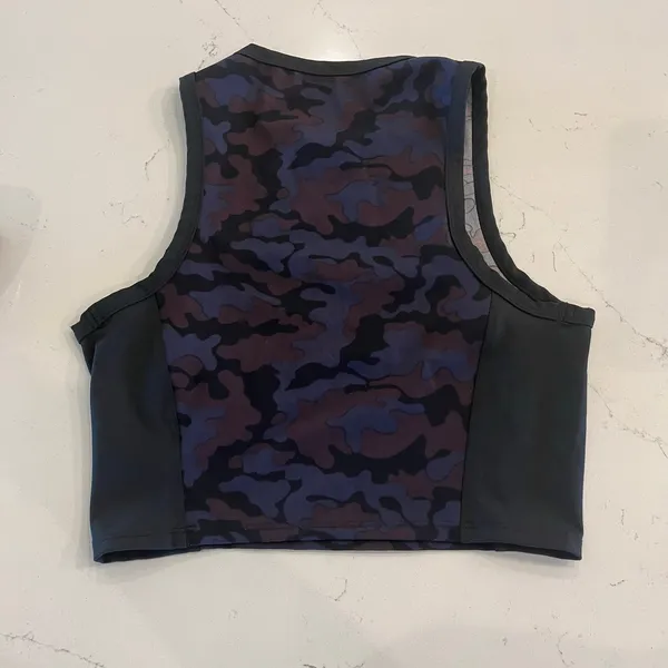 Splits59 Camo Crop Tank Top Workout‎ Top Size XS - Image 2