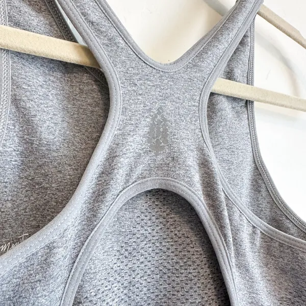 Free People Movement | Every Single Time Heather Athletic Runsie Romper in Gray - Image 6