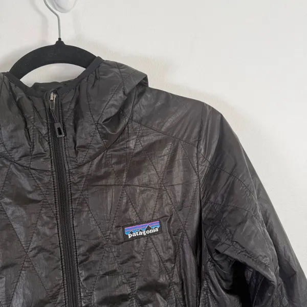 Patagonia Nano Puff Hoody Jacket Black Insulated Outdoor Gorpcore Womens Small - Image 3