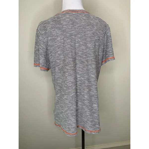 Denver Broncos Gray V Neck T shirt NFL Team Apparel Sz XXL - Image 3