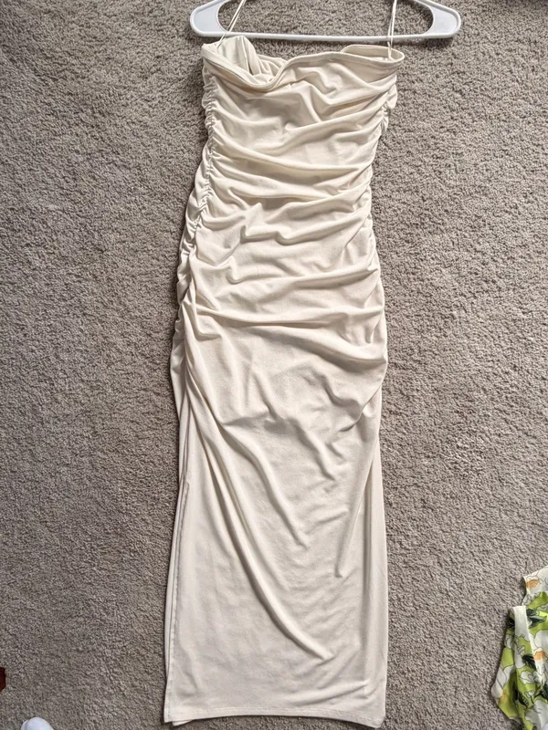 Bar III White Midi Dress - Image 3