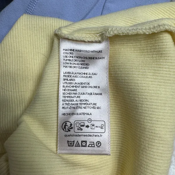 Anthropologie Maeve Yellow Ribbed Knit Top - Image 5