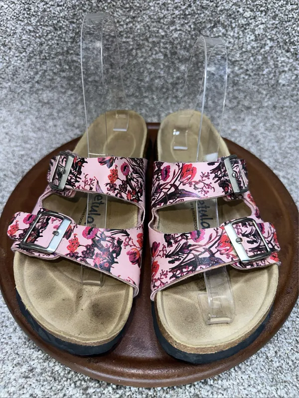 Birkenstock Betula Floral Sandals Sz 37 W6 - Image 2