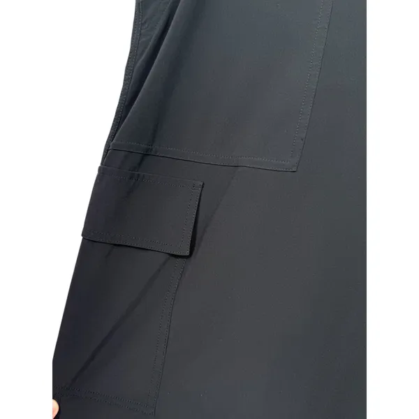 Athleta Womens Brooklyn Heights Wide Leg High Rise Cargo Pants Black Size 16 - Image 9