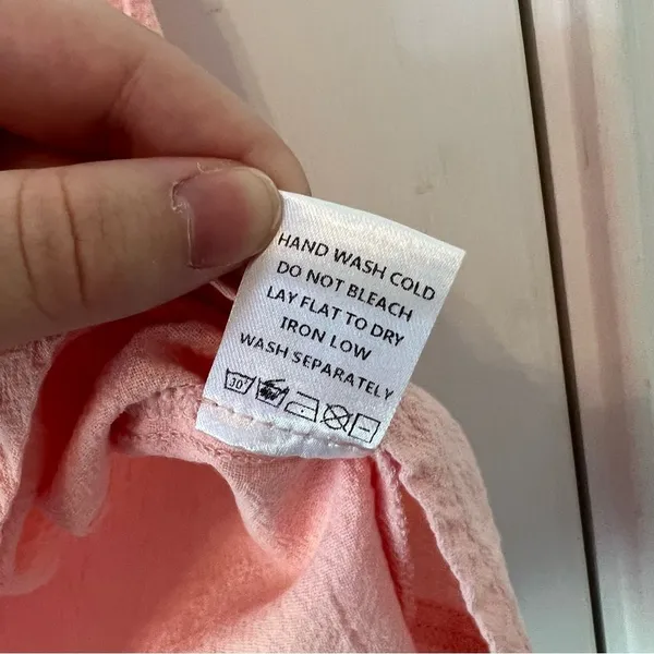 Revolve Pink Vienna A-Line Mini Dress Size Medium - Image 5