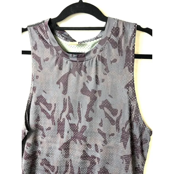 ZYIA purple camo tank top women’s‎ size large athletic - Image 2