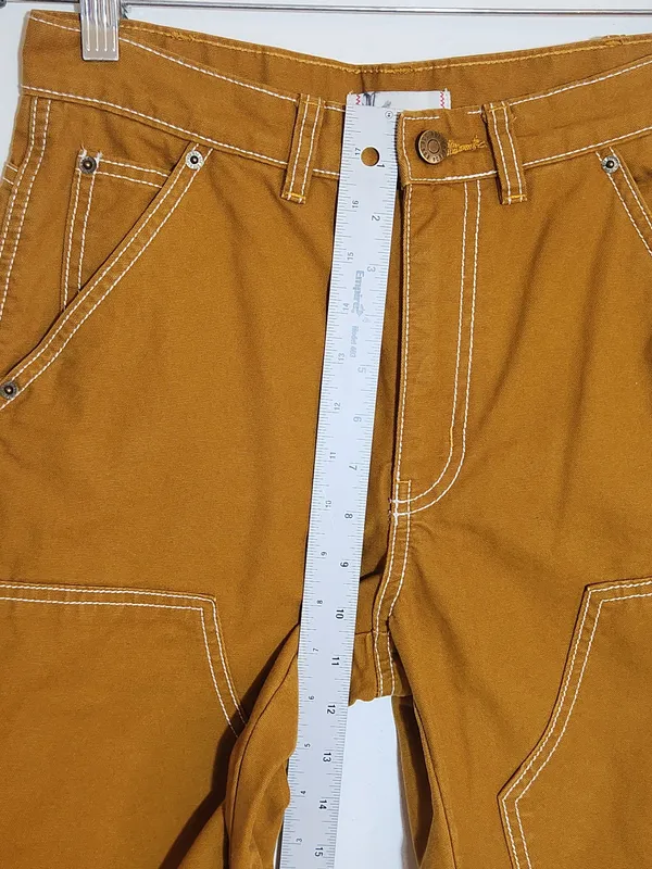 BDG Urban Outfitters Womens Golden Brown Carpenter Utility Pants Size 26 - Image 9
