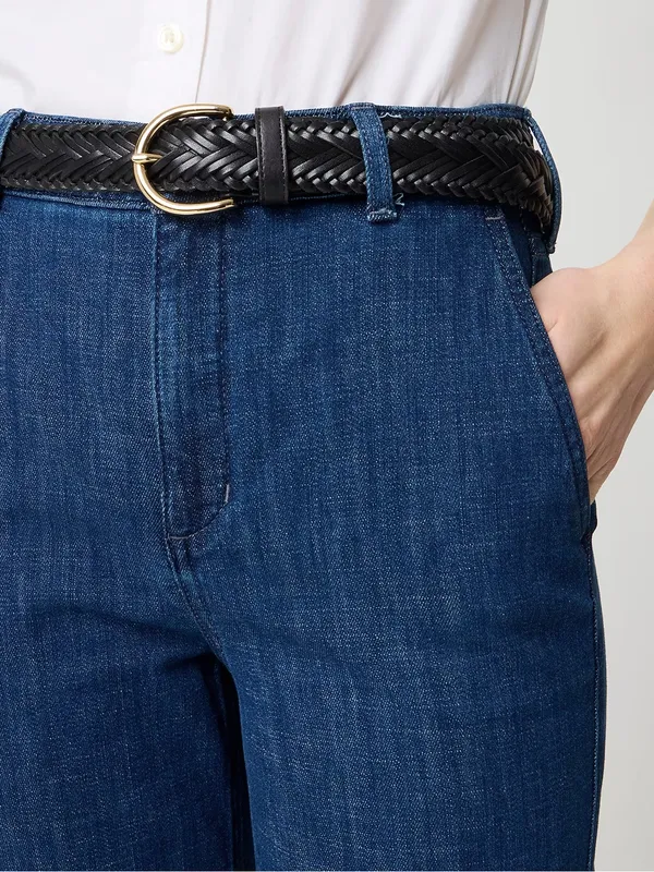 J. Crew High-Rise Wide-Leg‎ Trouser Jean All-Day Stretch - Image 4