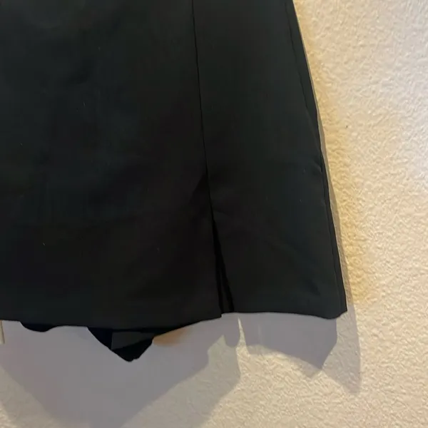 Zara Women’s Suit Skort Career Black Size Small - Image 3
