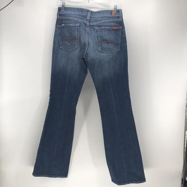 7 For All Mankind bootcut sparkle pockets Y2K jeans - Image 6
