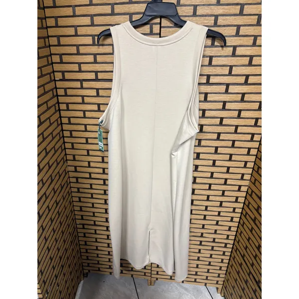 Terra & Sky‎ Tan Scuba Knit Midi Tank Dress Size 4X - Image 3
