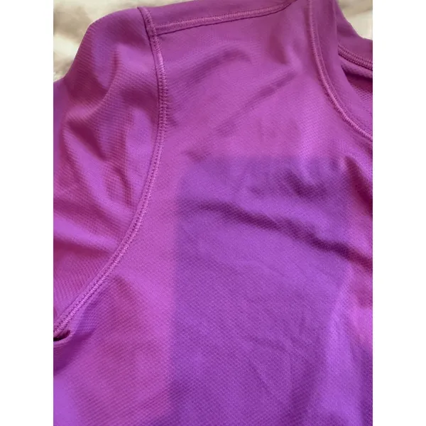 Lululemon High-Neck Running and Training T-Shirt Ripened Rasberry 6 Retail $58+ - Image 3