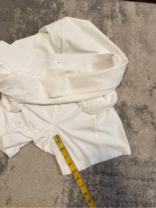 Columbia Golf White A-Line Skirt  with Pockets - Image 7