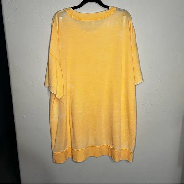 Intimately Free People‎ Cozy Cool Girl Sleep Knit Creamsicle Oversized Top - Image 9